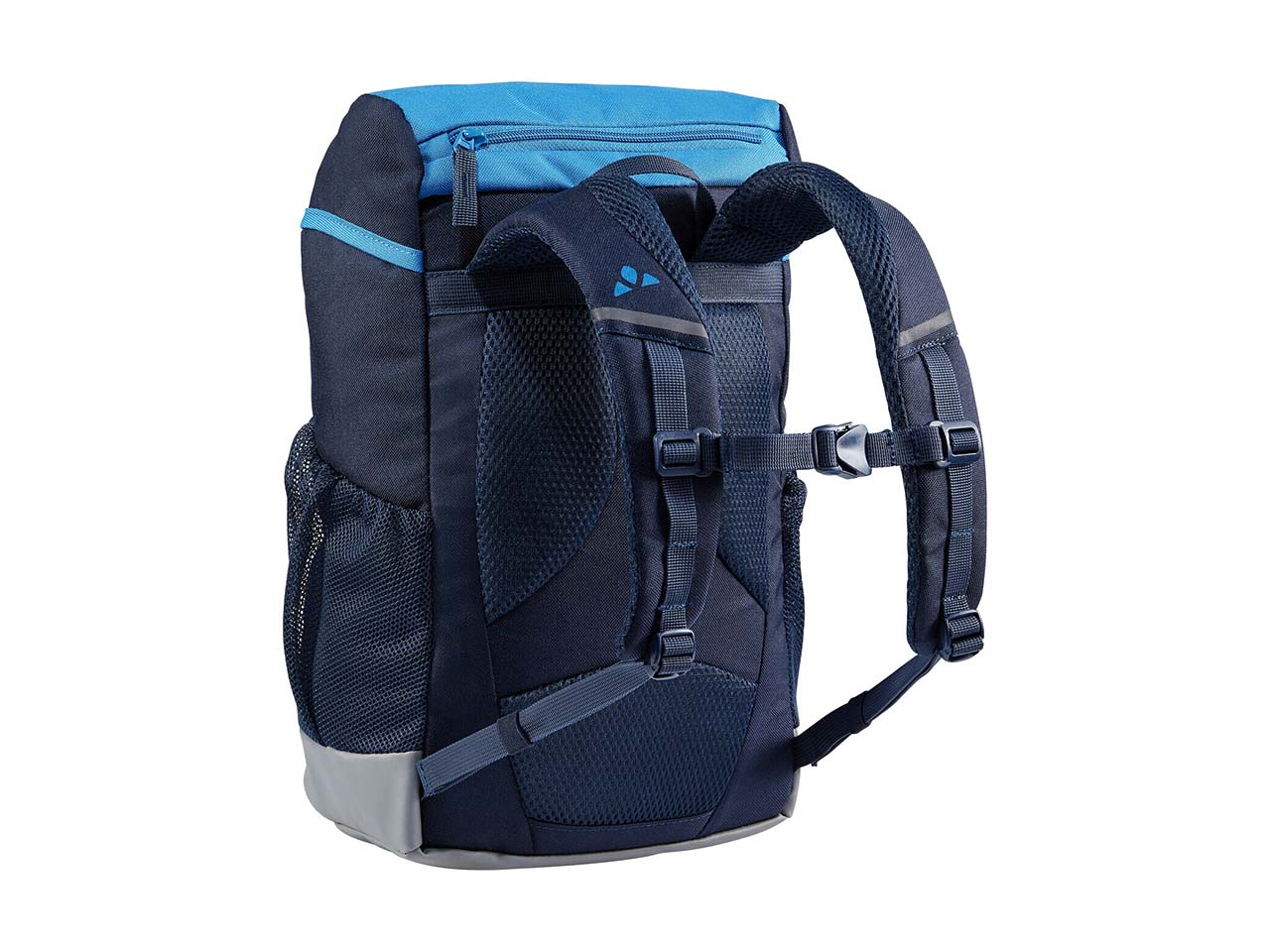 VAUDE Kinder-Rucksack 'Puck 10' mit reflektierenden Aufdrucken, blue/eclipse