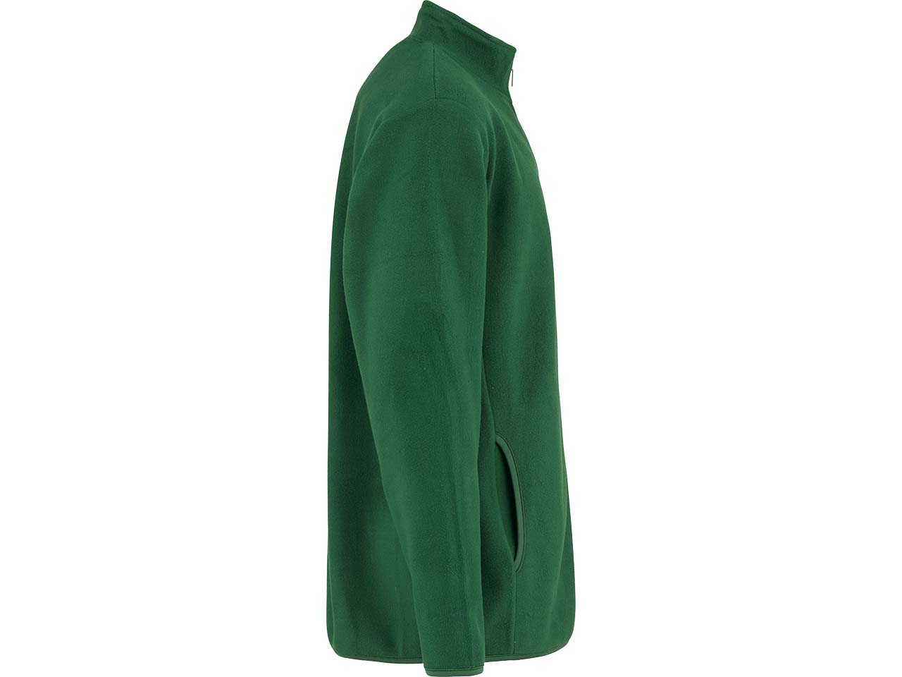 Neutral Unisex Fleecejacke aus recyceltem PE, bottle green, Gr. L
