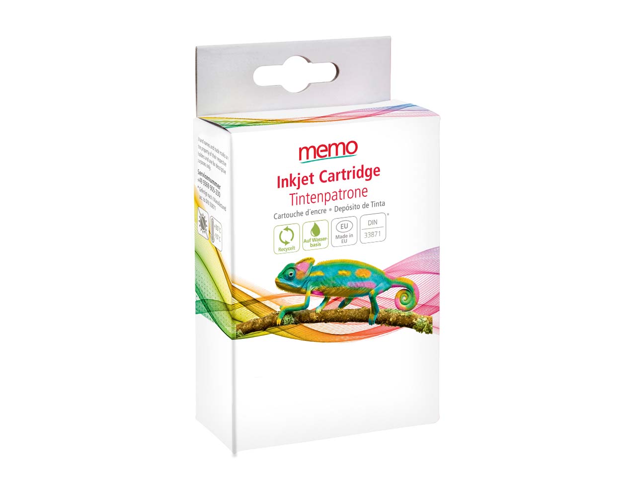 memo Tintenpatrone ersetzt Canon PGI-2500M magenta