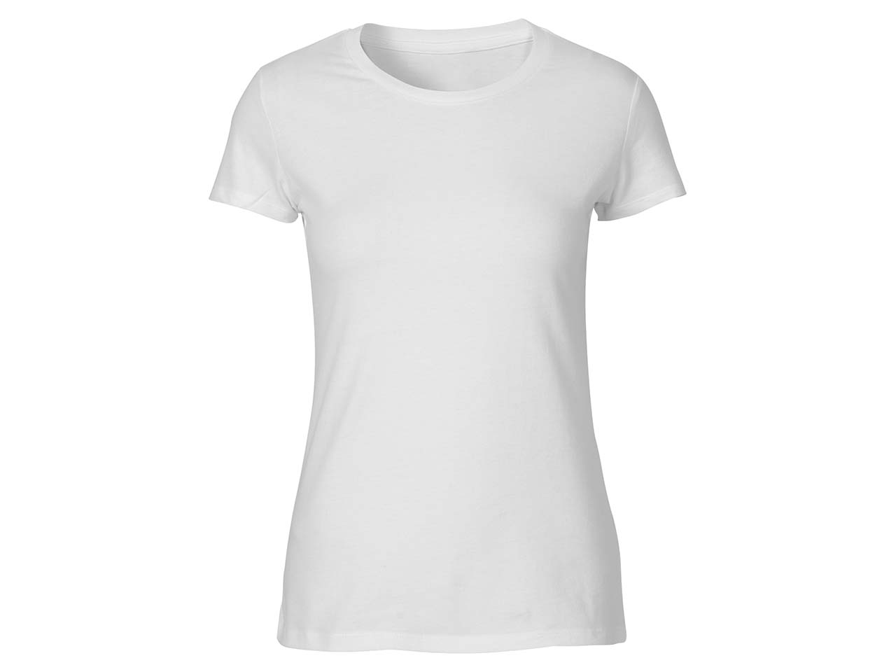 Neutral Bio-Damen-T-Shirt mit Rundhalsausschnitt weiß, Gr. XL