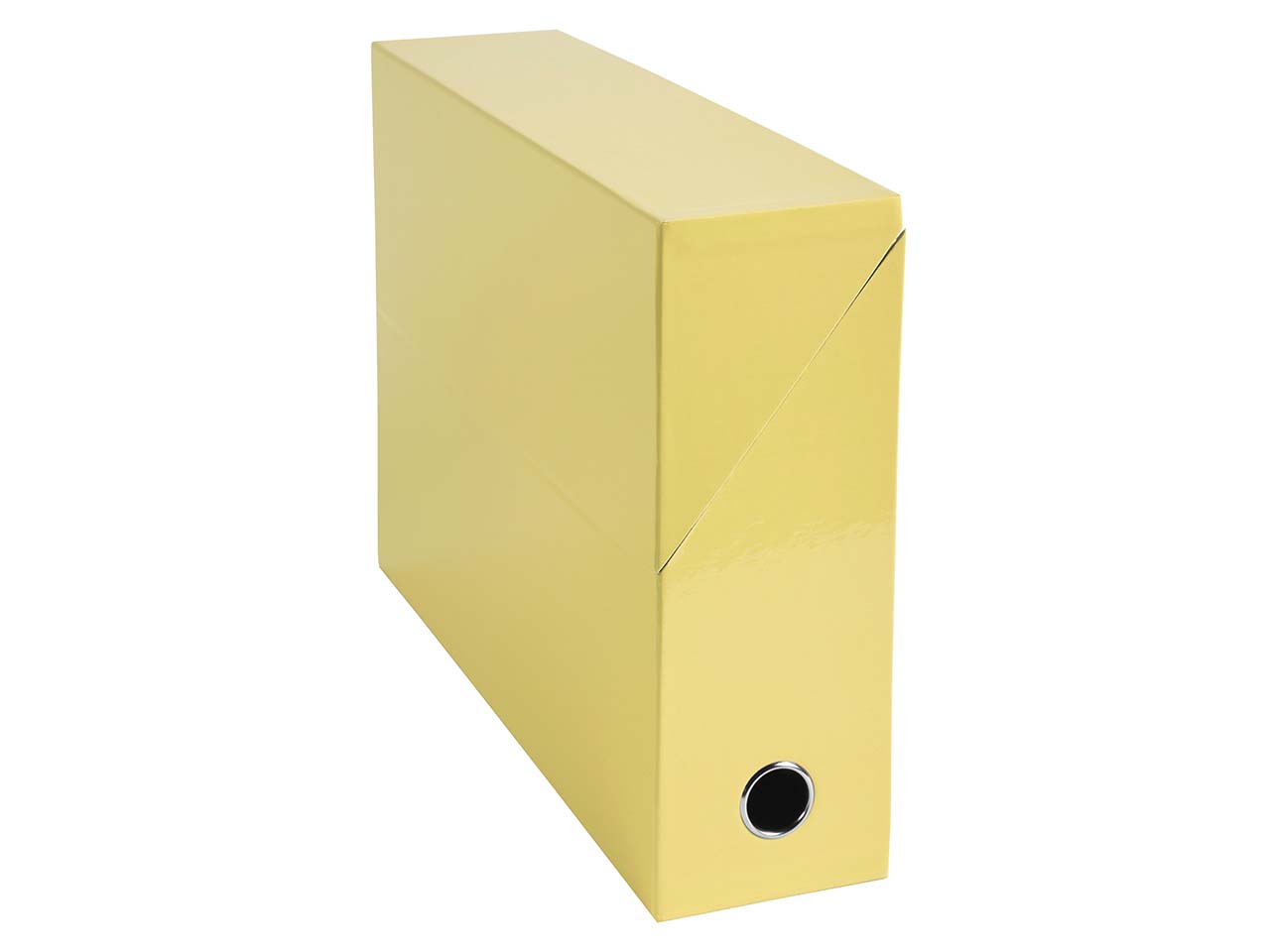 5 Exacompta Transferboxen, DIN A4, RB 90 mm, Aquarel sortiert