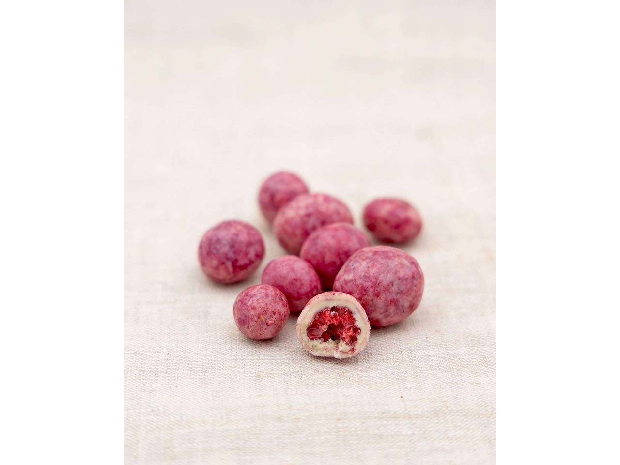 Landgarten Bio-Himbeere in Beeren-Schokolade, 50 g