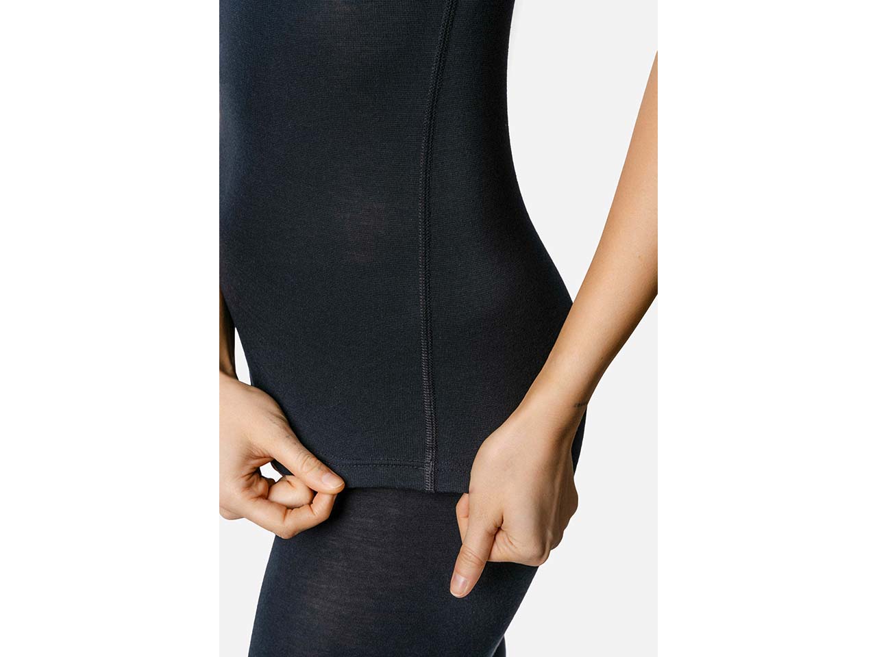 Living Crafts Bio-Damen-Tanktop 'BERYL' mit Rundhalsausschnitt, ink blue, Gr. M