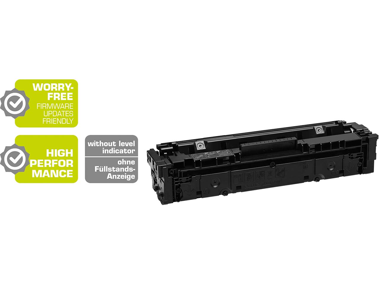 KMP Druckkassette ersetzt hp W2212X, Nr. 207X gelb