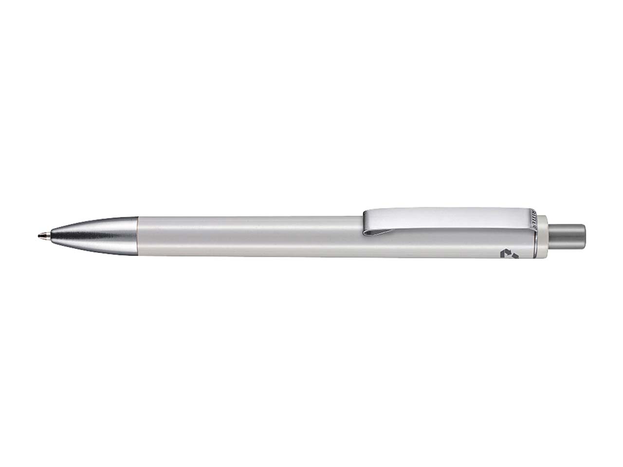 RITTER PEN Kugelschreiber 'EXOS RECYCLED' grau recycled/steingrau