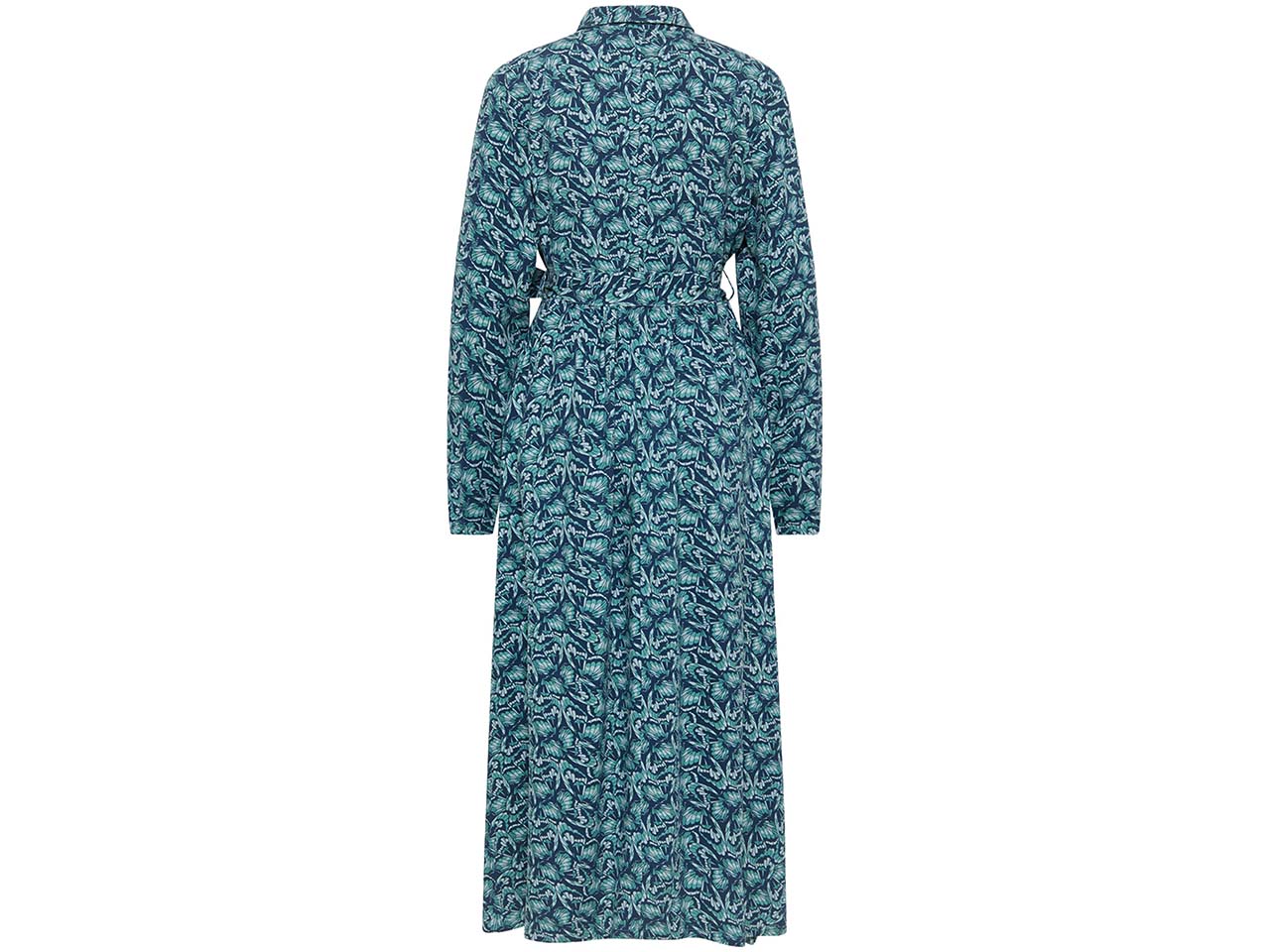 tranquillo Damen-Maxikleid mit Beinschlitz und Taschen, butterfly, Gr. 40