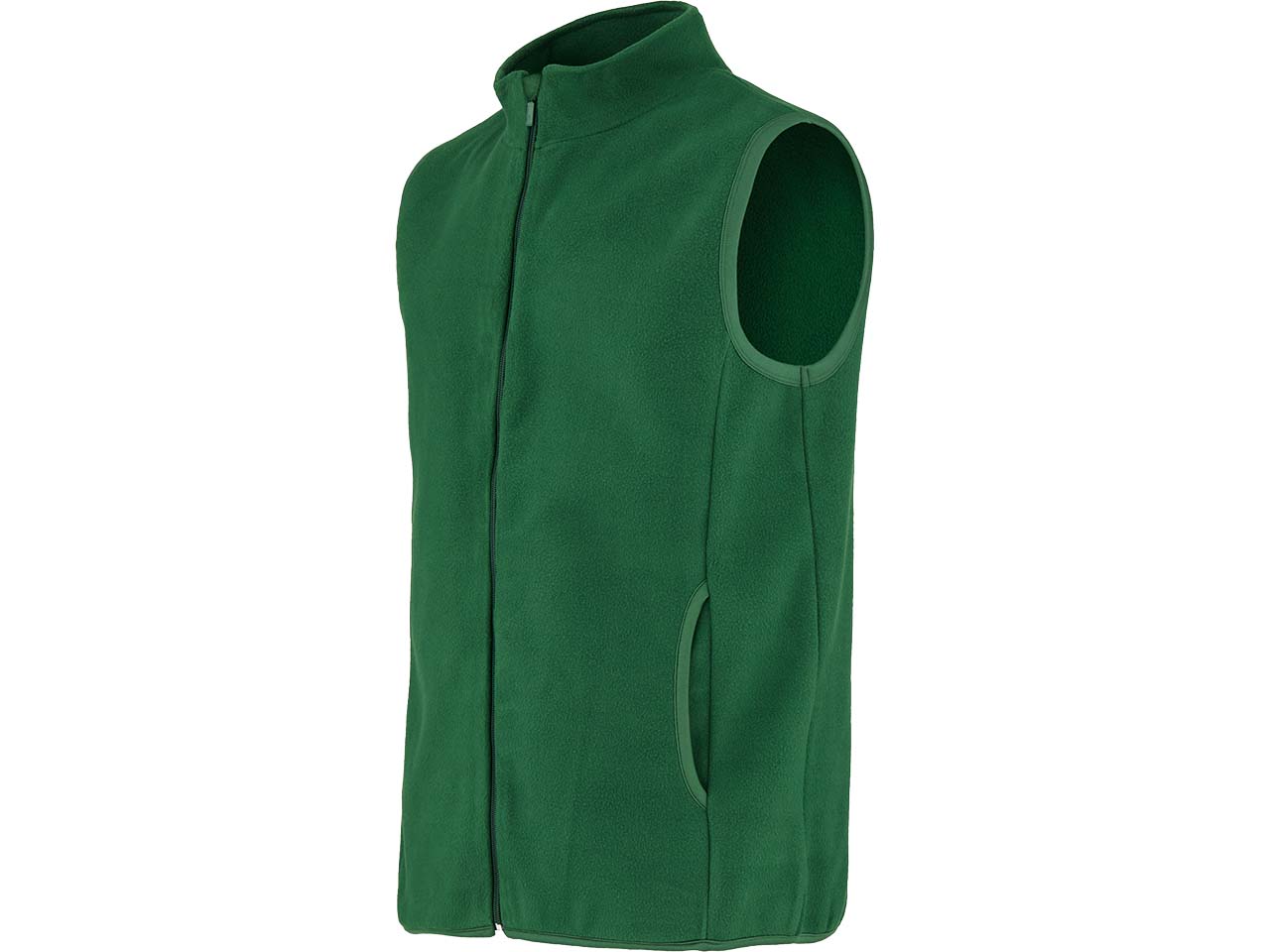Neutral Unisex Fleeceweste aus recyceltem PE, bottle green, Gr. S