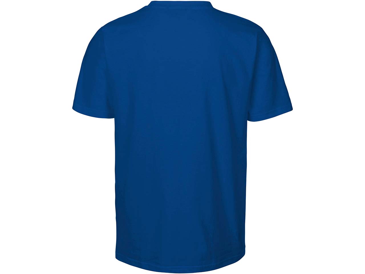 Neutral Bio-Unisex-T-Shirt mit Rundhalsausschnitt, royal, Gr. L