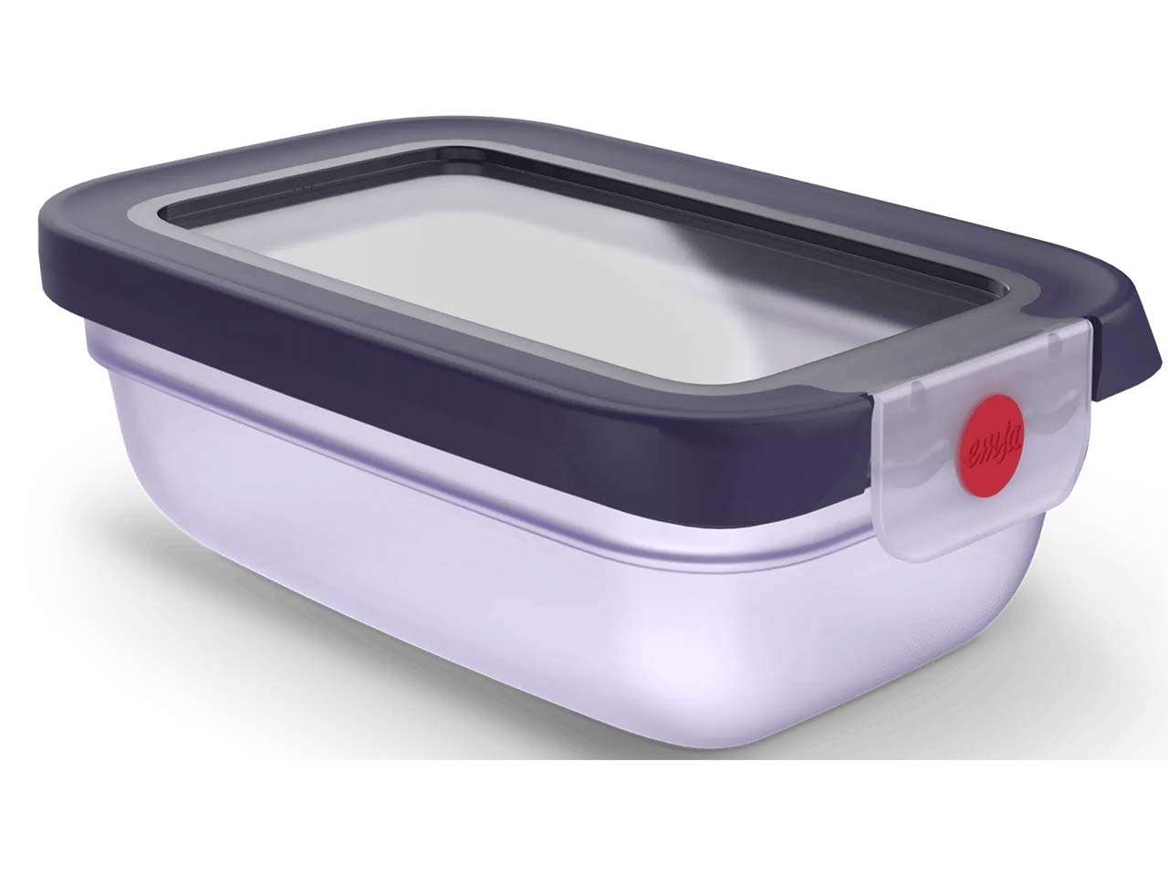 EMSA Frischhaltedose "oneClick" aus Kunststoff, 0,5 l, violett