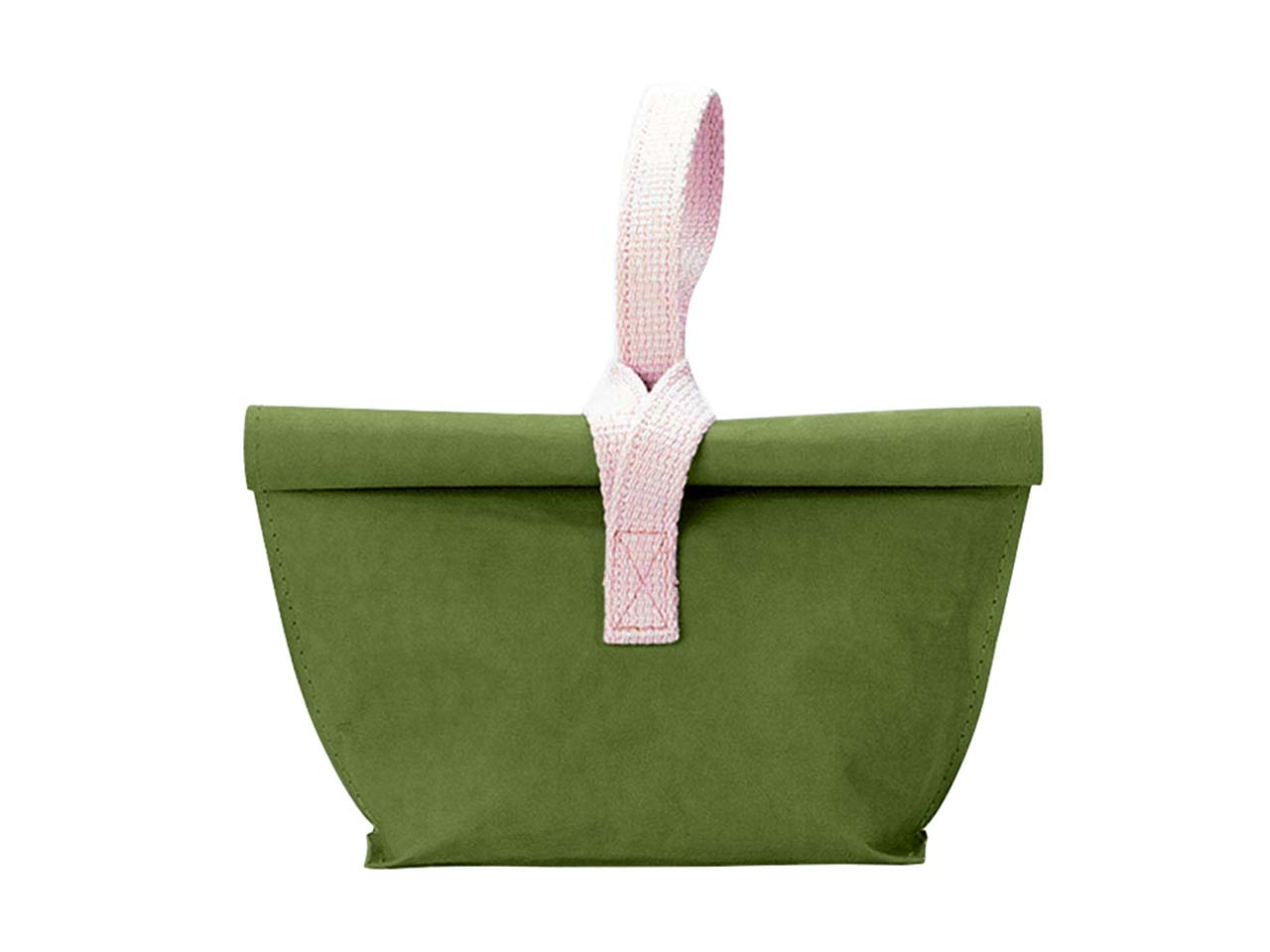 Lunchbag 'Yummy Plus' aus Papyr Gr. M, olive