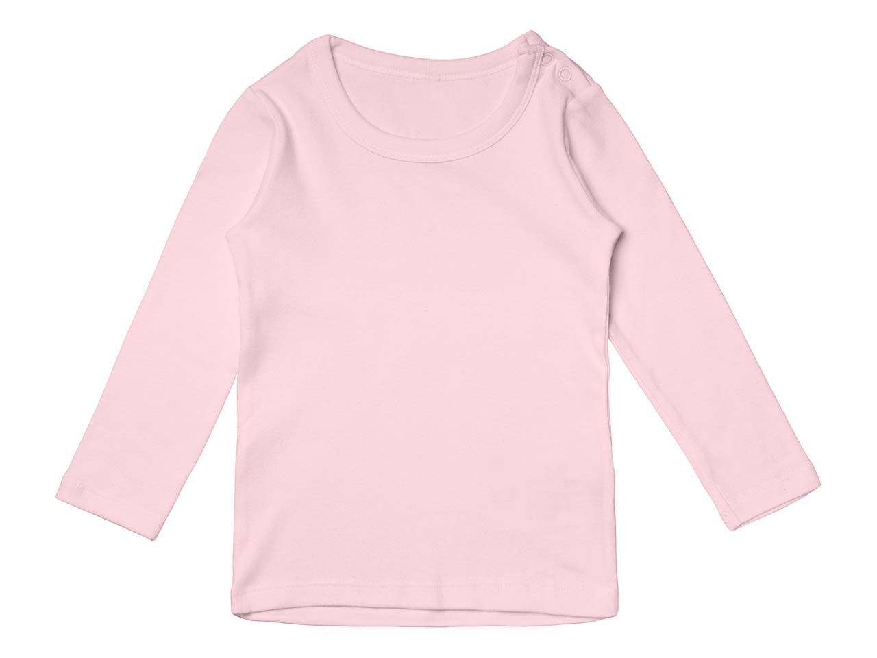 Neutral Bio-Baby-Langarmshirt Gr. 80, hellpink