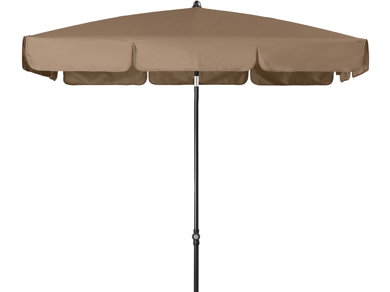 doppler Sonnenschirm "SUNLINE NEO WATERPROOF" 185 x 120 cm, mit Tasche, greige
