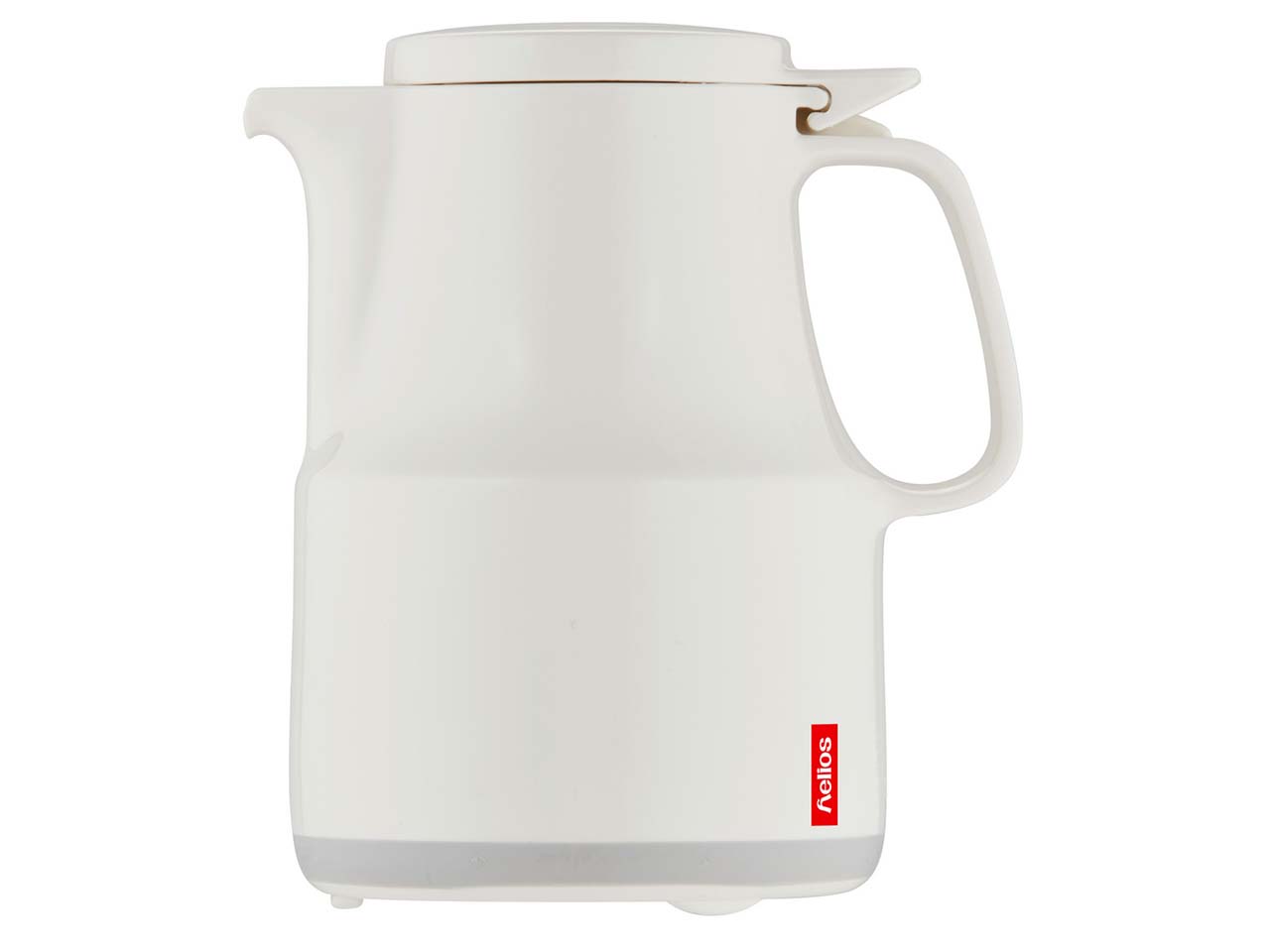 helios Isolierkanne "Thermoboy" mit Klappdeckel, 0,3 l, weiß