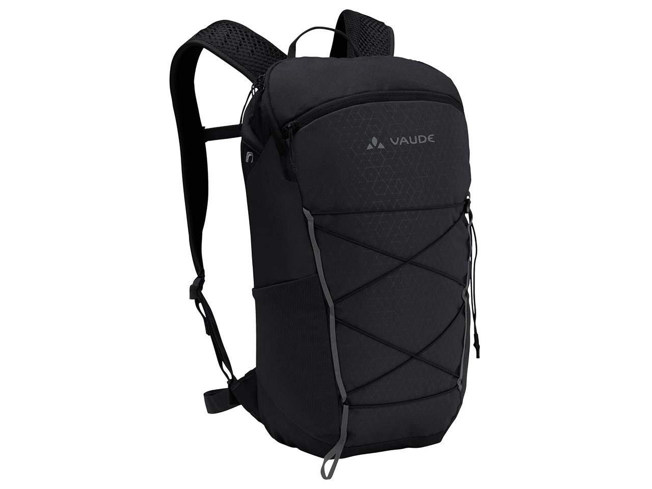 VAUDE Wanderrucksack 'Agile 14' mit Hüftgurt und Kordelzugfront, black