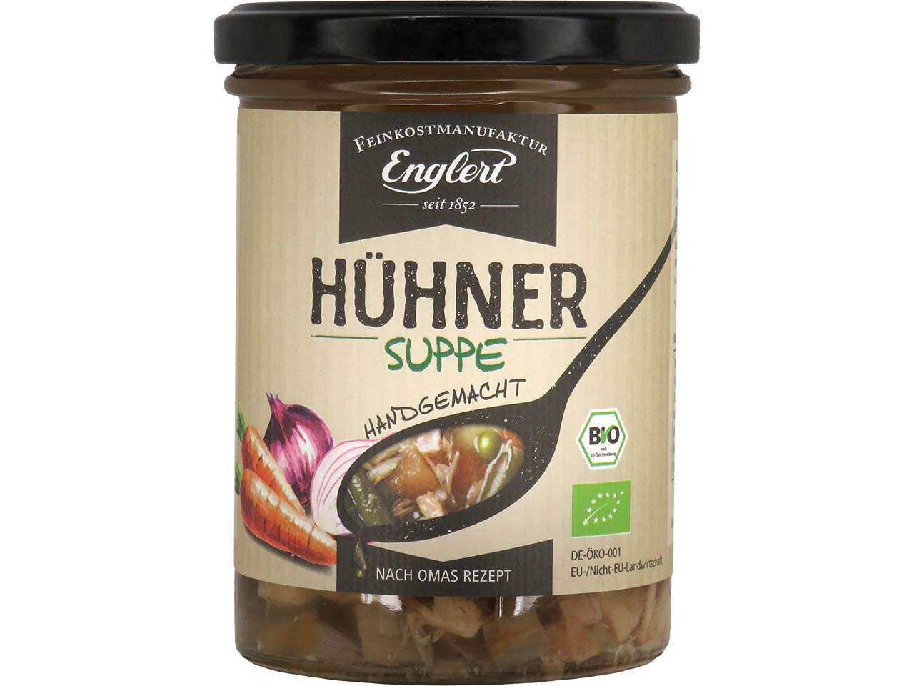 Feinkost Englert Bio-Hühnersuppe, 370 ml