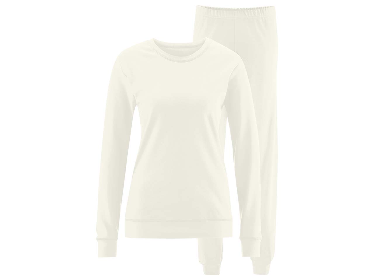 Living Crafts Bio-Damen-Schlafanzug "Betty" natural, Gr. M