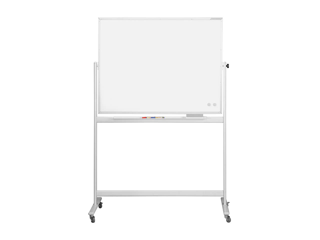 magnetoplan Mobiles Whiteboard emailliert, 150x100