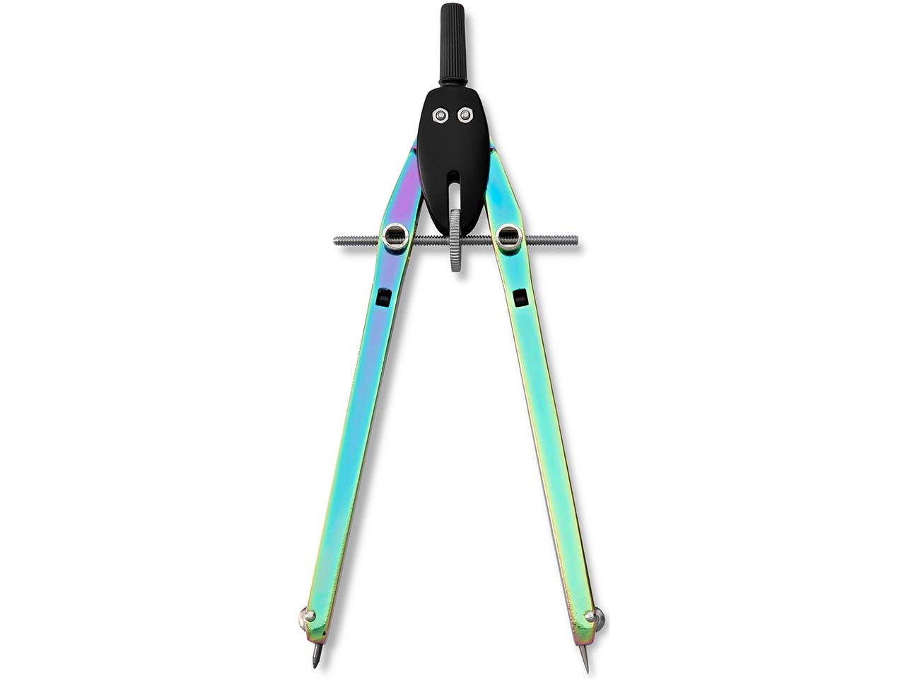 ARISTO Schnellverstellzirkel "Neochrome" mit Glanzeffekt, im robusten Etui
