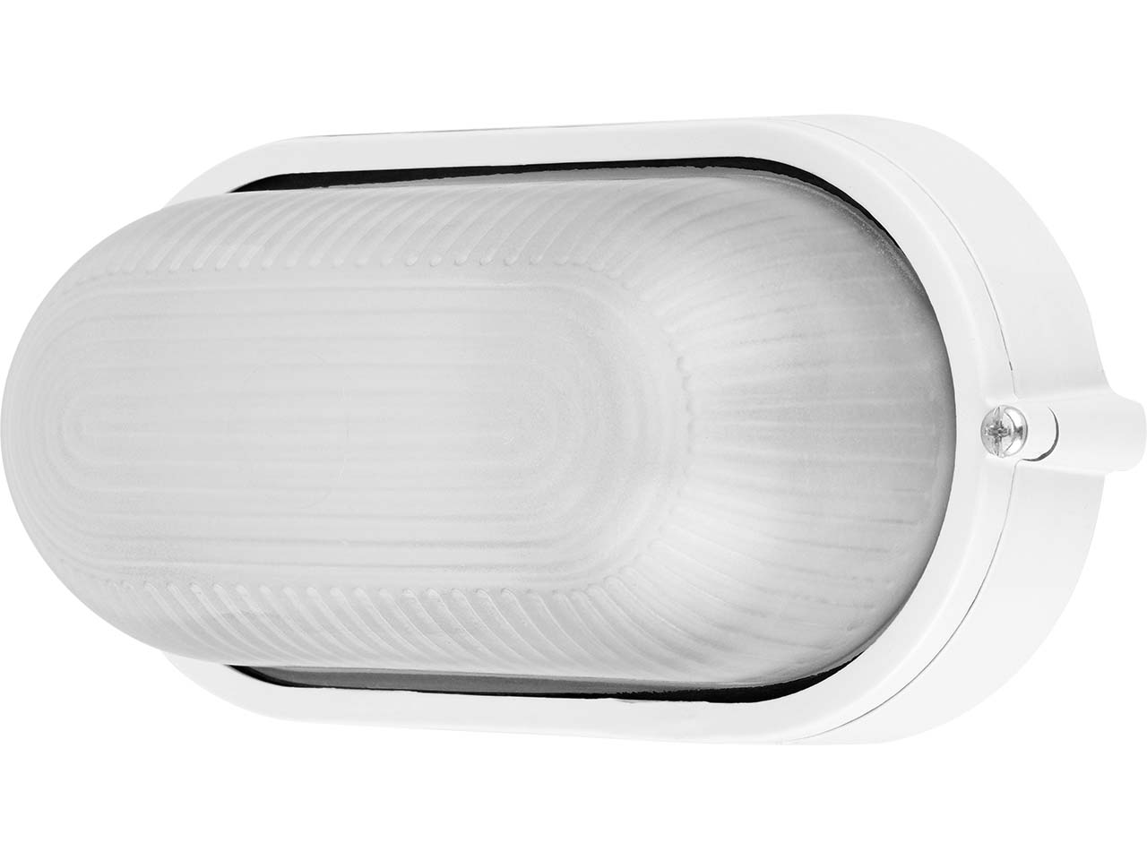 REV LED-Oval-Feuchtraumleuchte "Lumi Globe" Aluminium, max. 60 W, weiß