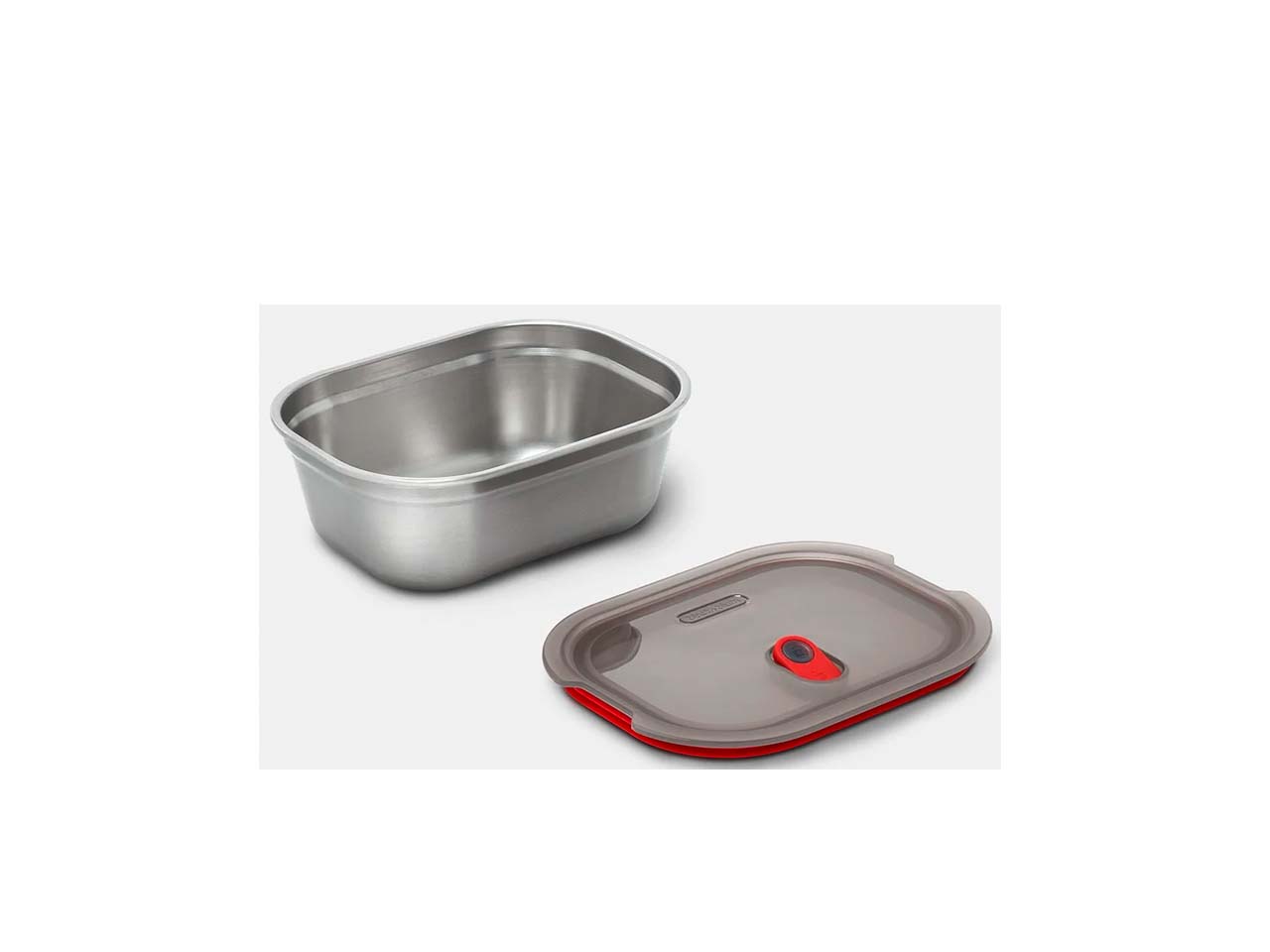black+blum Frischhaltebox "Food Box" Edelstahl, rechteckig, 1200 ml
