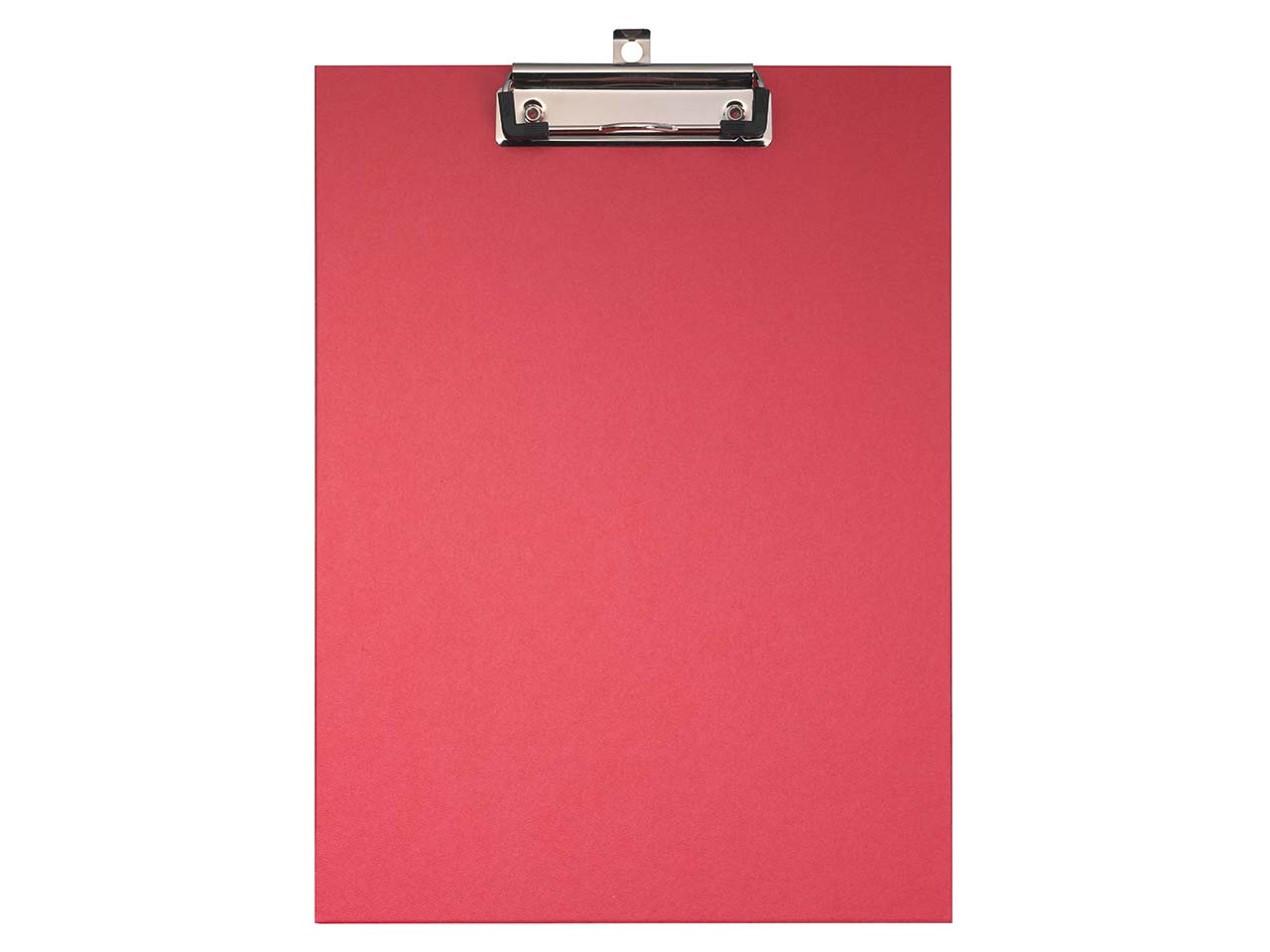 10 Exacompta Klemmbretter, DIN A4, mit Metallclip, rot