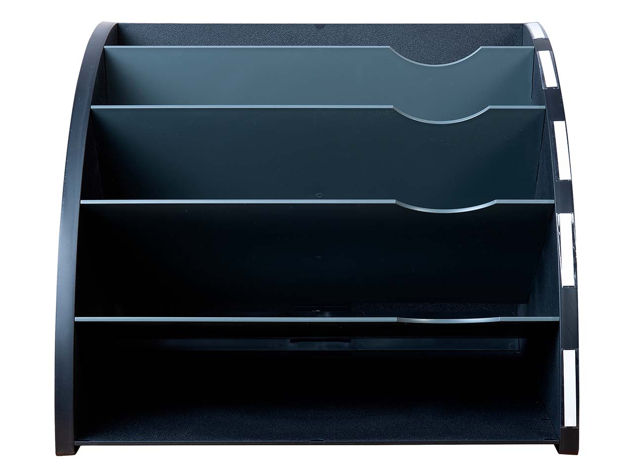 3 Exacompta Sorter The Corner "ECOBlack" ergonomisch, 5 Fächer, DIN A4+, schwarz