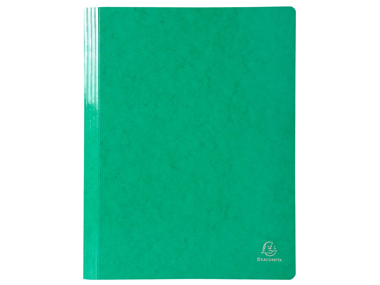 25 Exacompta Schnellhefter "Iderama", Colorspan kaschiert, 355 g/m², DIN A4, dunkelgrün