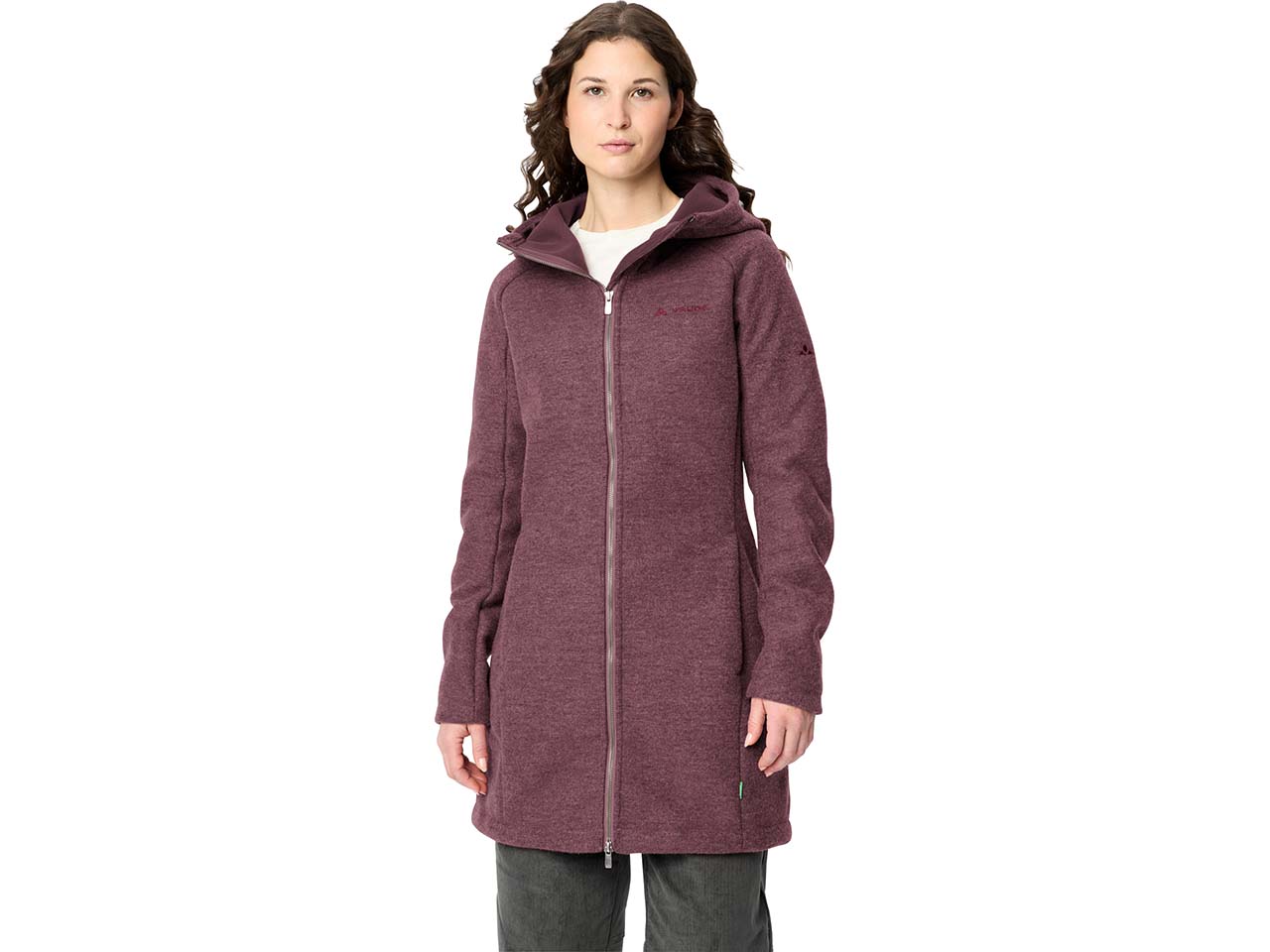 VAUDE Damen-Mantel "Tinshan III" mit Innenfleece, ruby dusk, Gr. 42