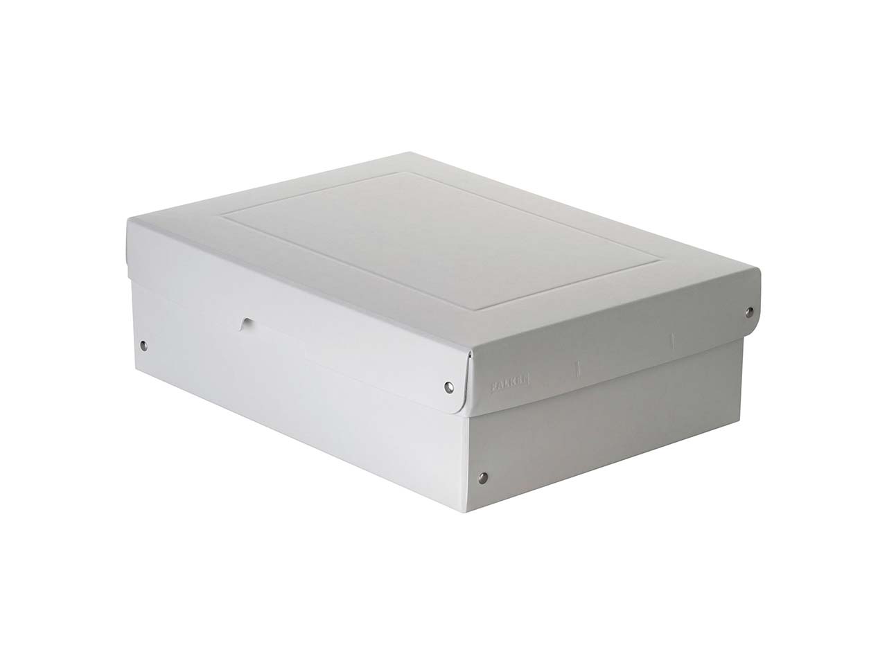 5 Falken Aufbewahrungsboxen "PureBox", 1200 g/m², DIN A4, 10 cm Höhe, weiß