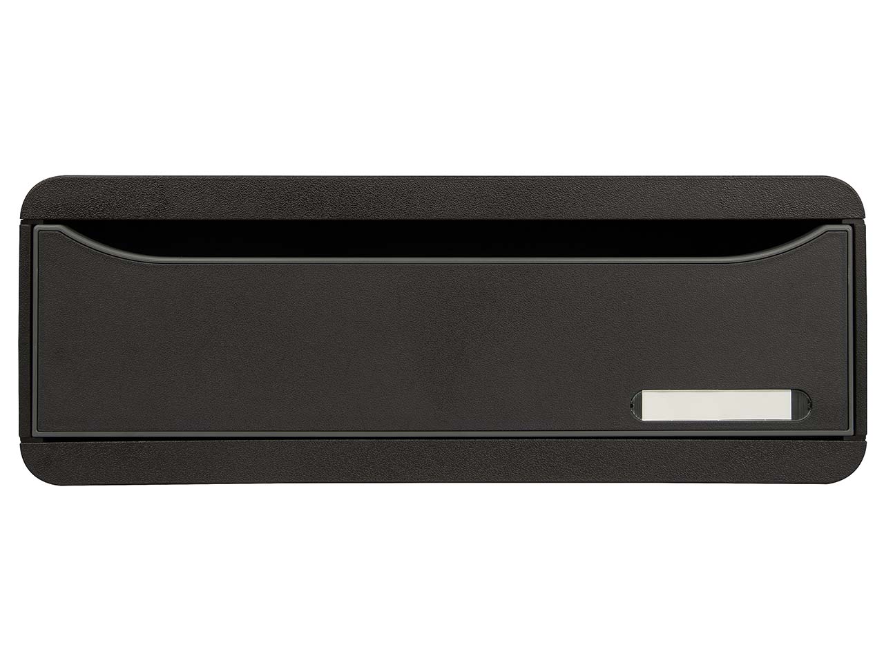 Exacompta Schubladenbox Toolbox "ECOBlack", DIN A4+, 1 Schublade geschlossen, schwarz