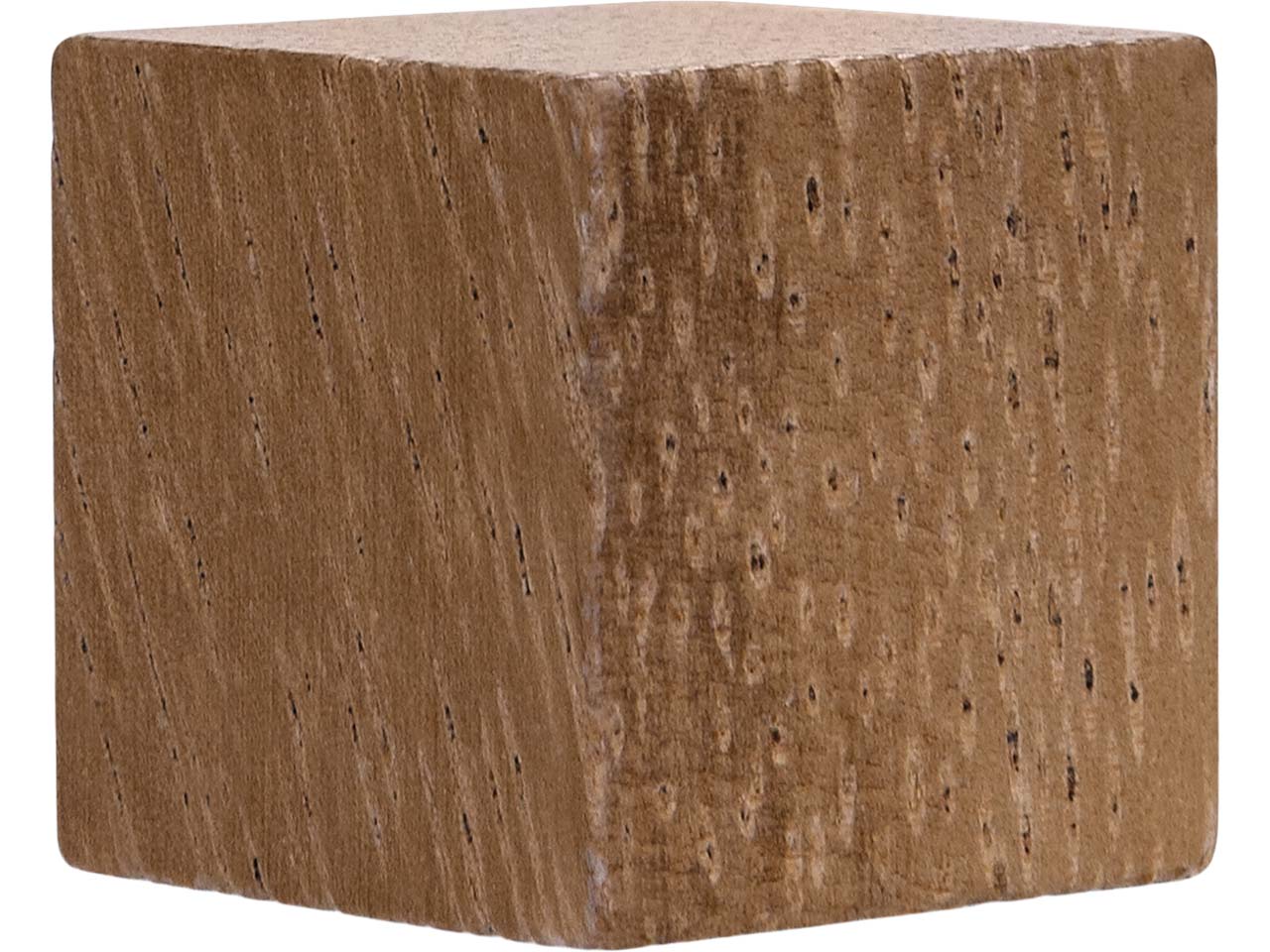 magnetoplan Design-Magnete "Wood Series Cube" 20 x 20 x 20 mm, 4 Stk. Walnuss