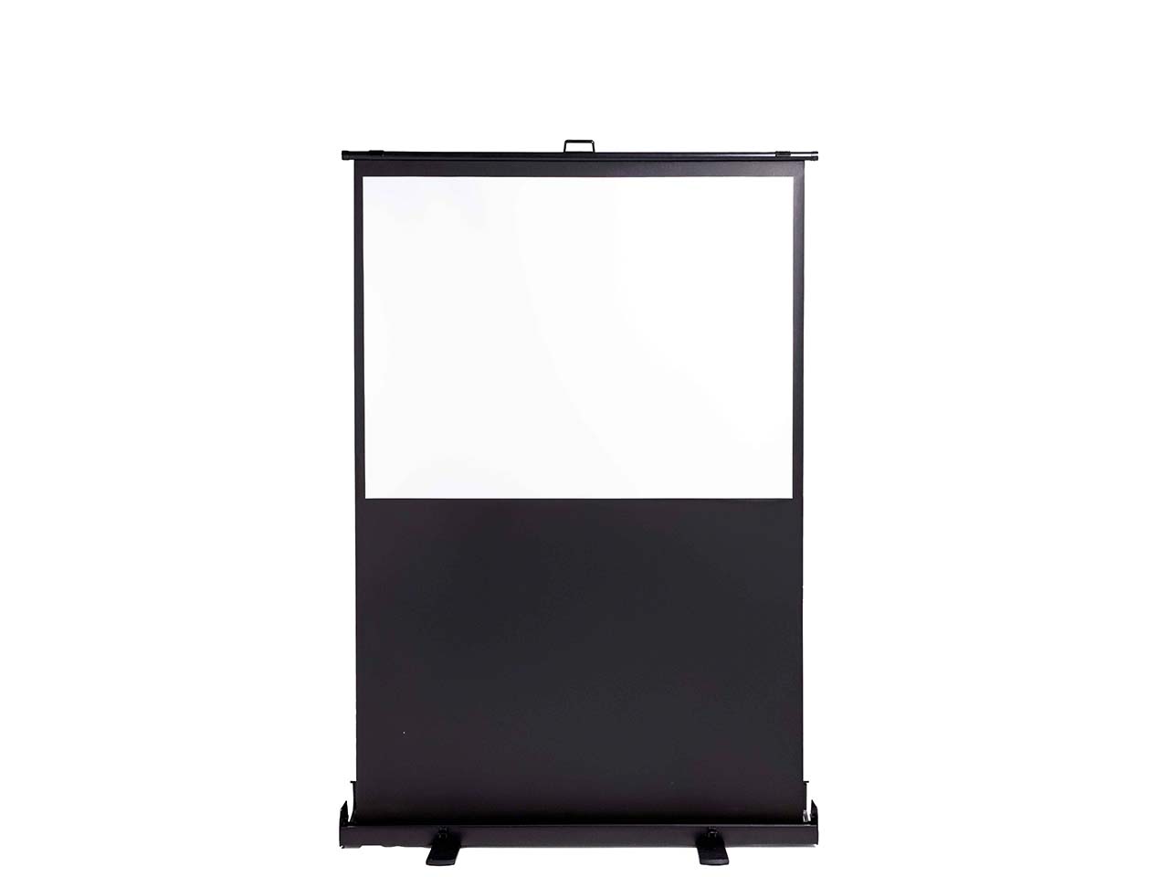 magnetoplan Boden-Leinwand mobil, Pull-Up, höhenverstellbar, Sonderformat, 220 x 200 cm