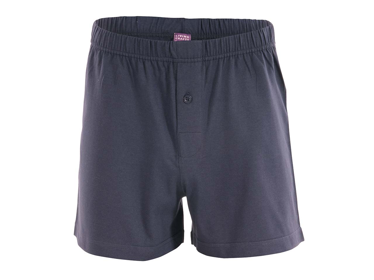 Living Crafts Bio-Herren-Boxershorts "Ben" dunkelblau, Gr. XXL
