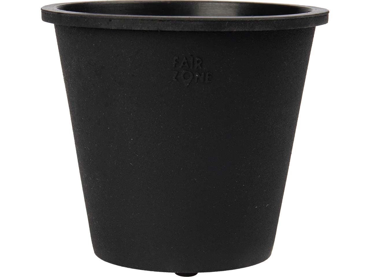 Fair Zone Pflanztopf "Rubipot" small, black