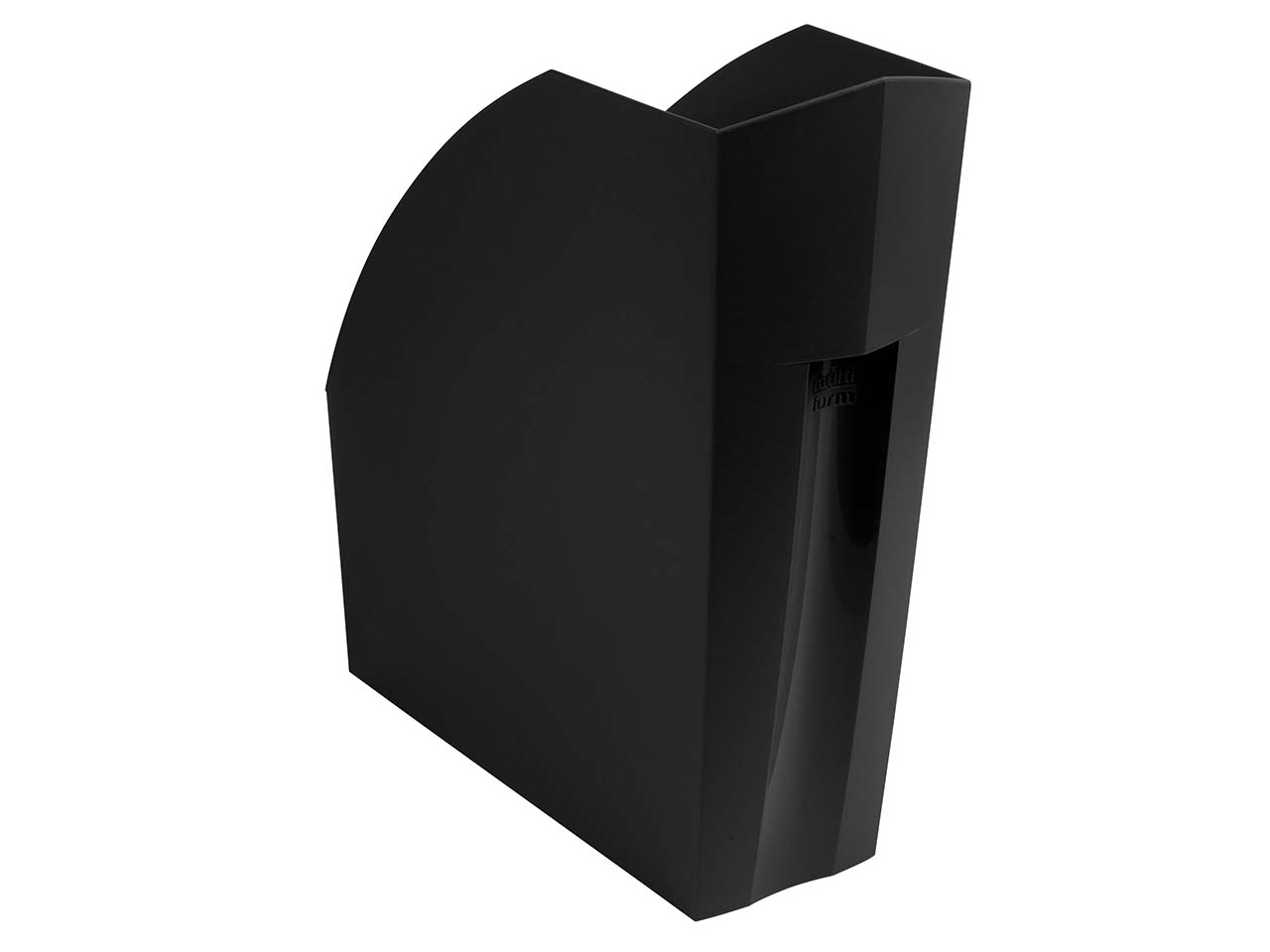 3 Exacompta Stehsammler The Magazine "ECOBlack", konisch, DIN A4+, schwarz