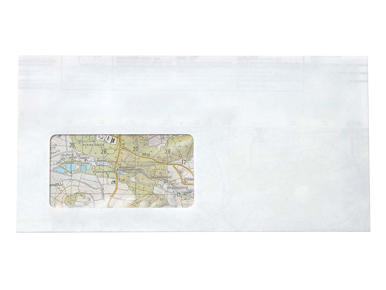 1000 DRP Briefumschläge DL m.F.Hk.