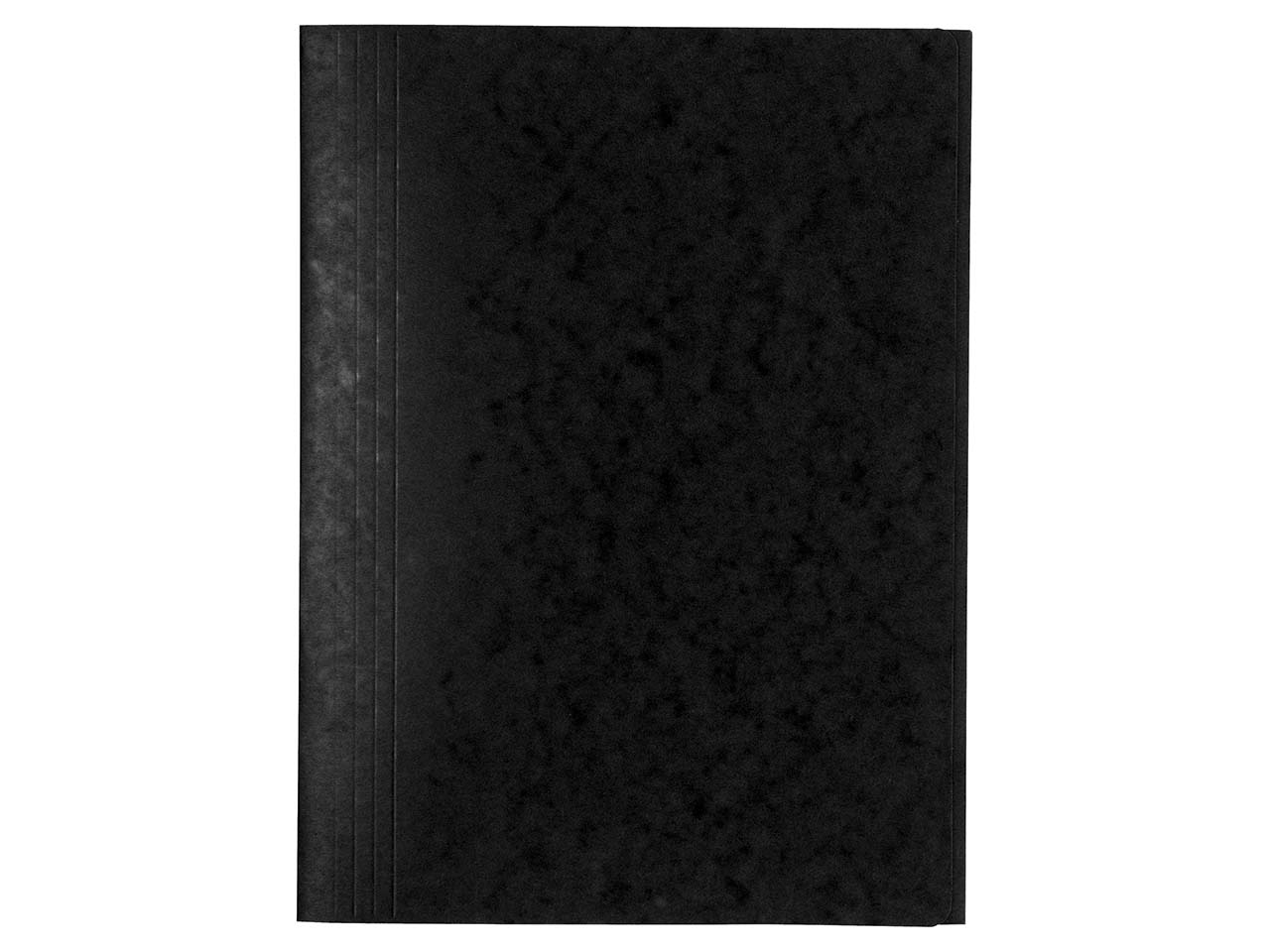 25 Exacompta Sammelmappen, Colorspan-Karton, 390 g/m², DIN A4, 3 Klappen, schwarz