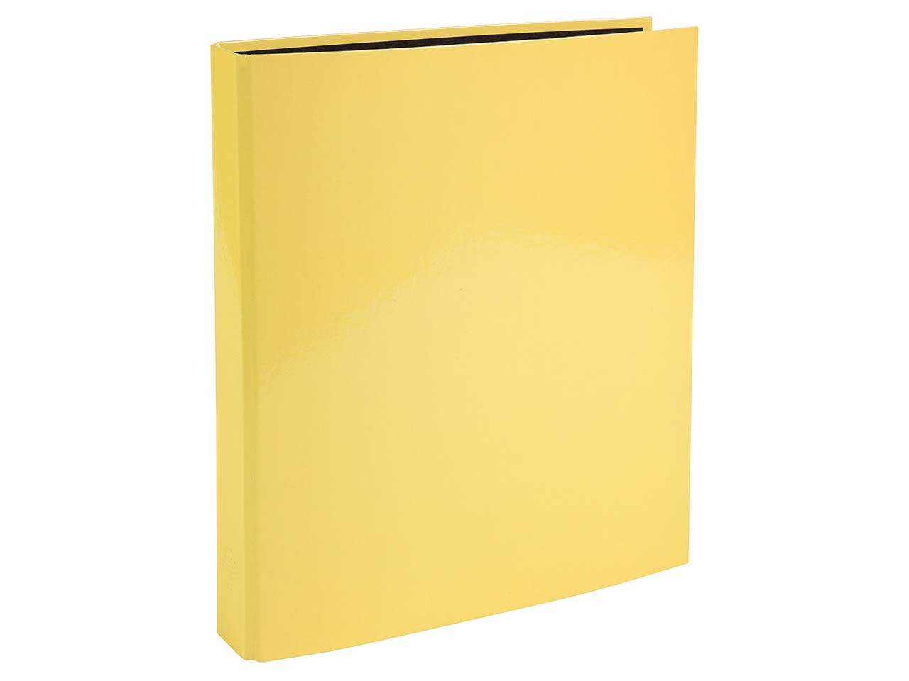 10 Exacompta Ringbücher "Aquarel", DIN A4, 4 Ringen in D-Form, zitrusgelb