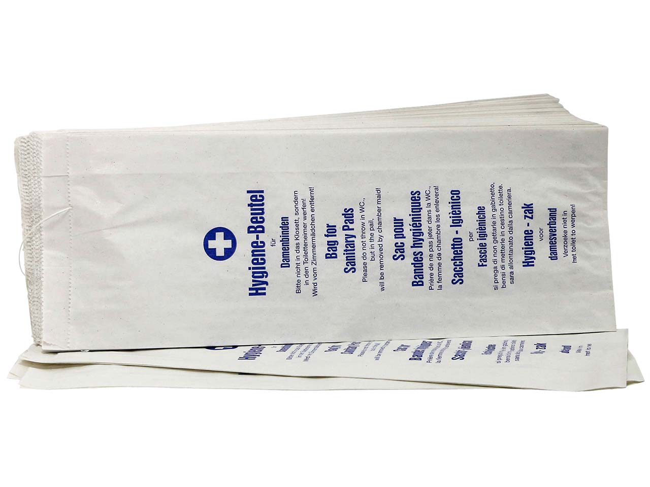 Fripa Hygienebeutel aus Recyclingpapier naturweiß, 1.000 Stk.