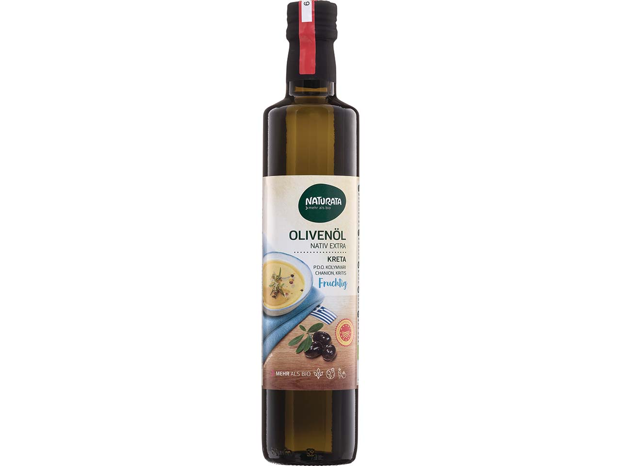 NATURATA Bio-Olivenöl "Kreta" PDO nativ extra, fruchtig, 500 ml