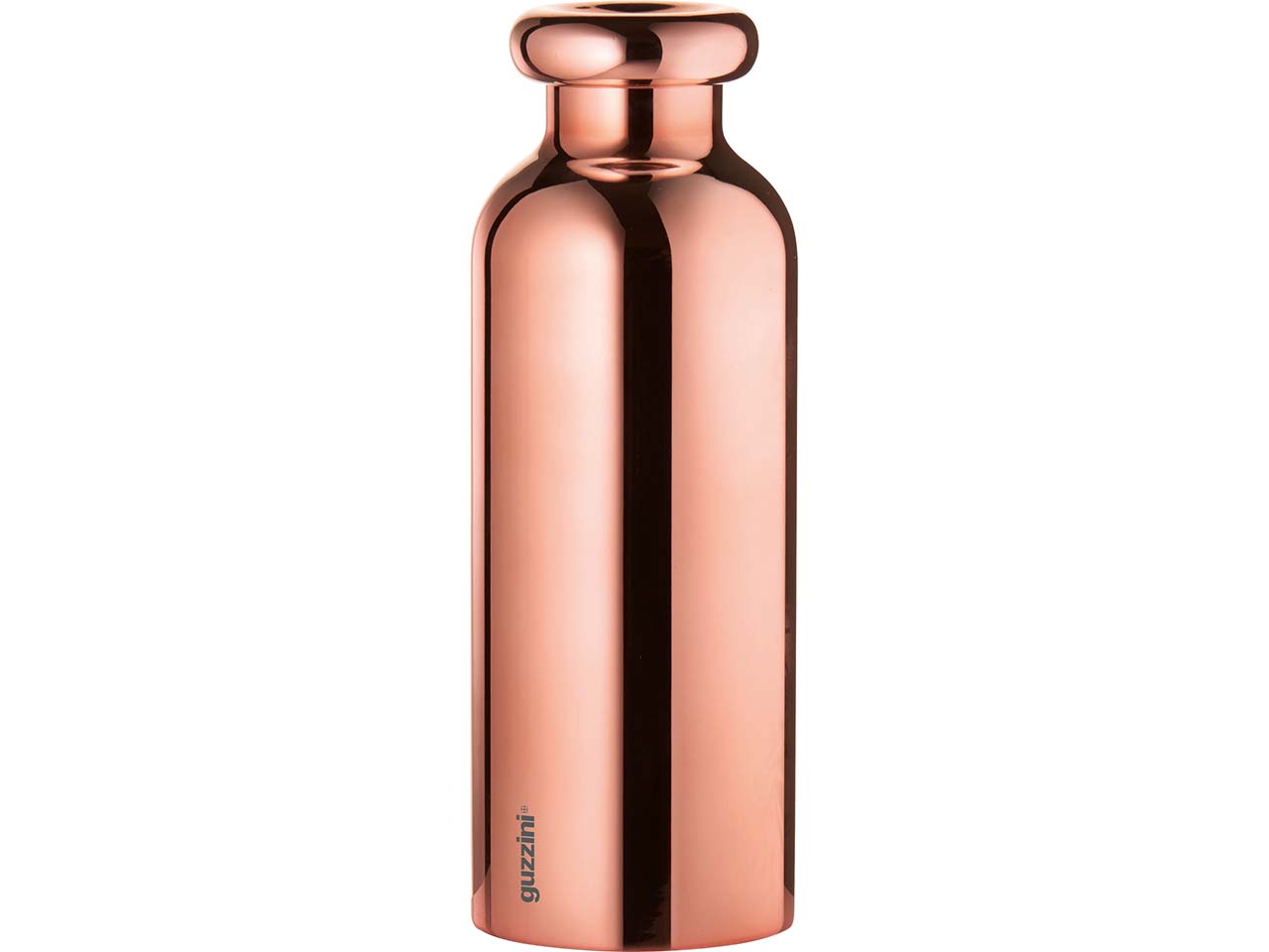 guzzini Isolierflasche "ON THE GO" aus Edelstahl, 500 ml, rosegold