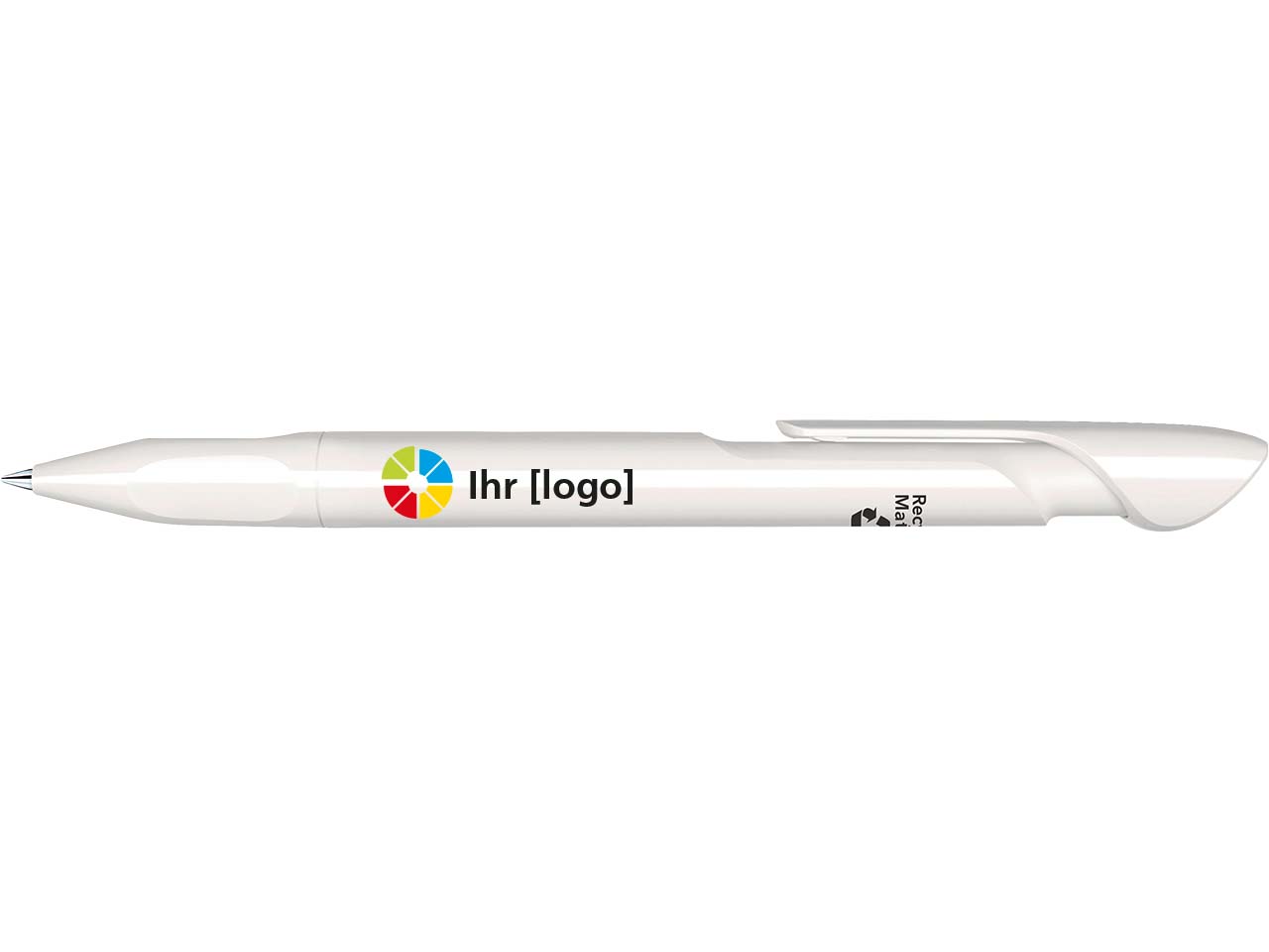 Senator Kugelschreiber 'EVOXX' inkl. 4-farbigem Aufdruck, weiß