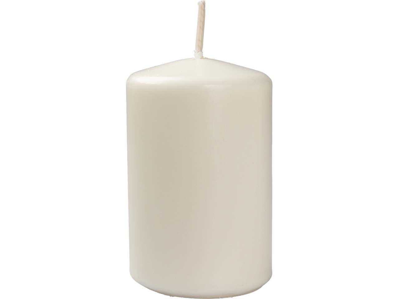 BIOKEMA Stumpenkerze aus Biomasse 60 x 90 mm, creme