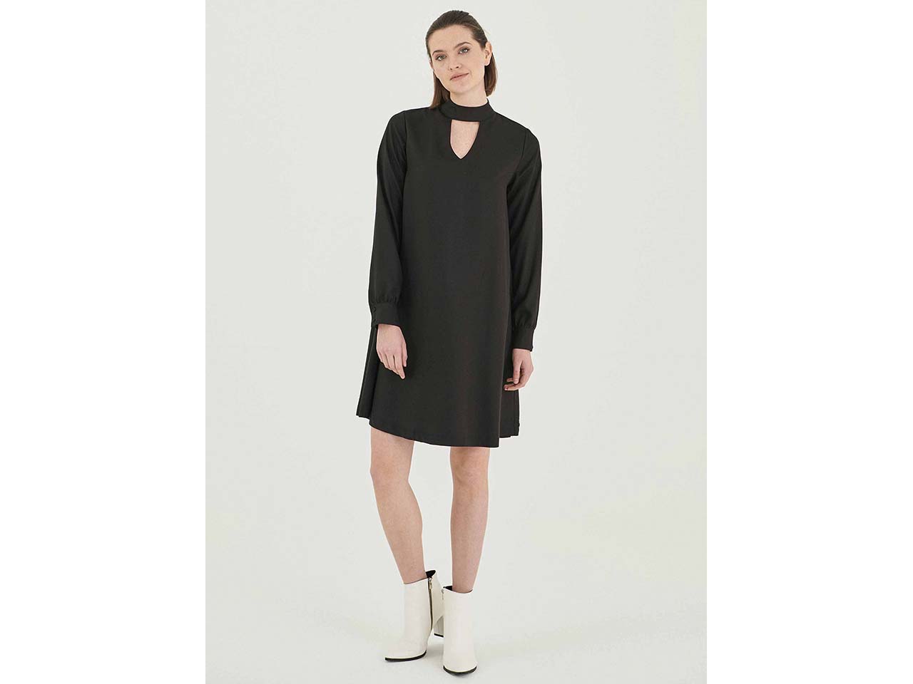 ORGANICATION Bio-Damen-Kleid aus Tencel, black, Gr. S