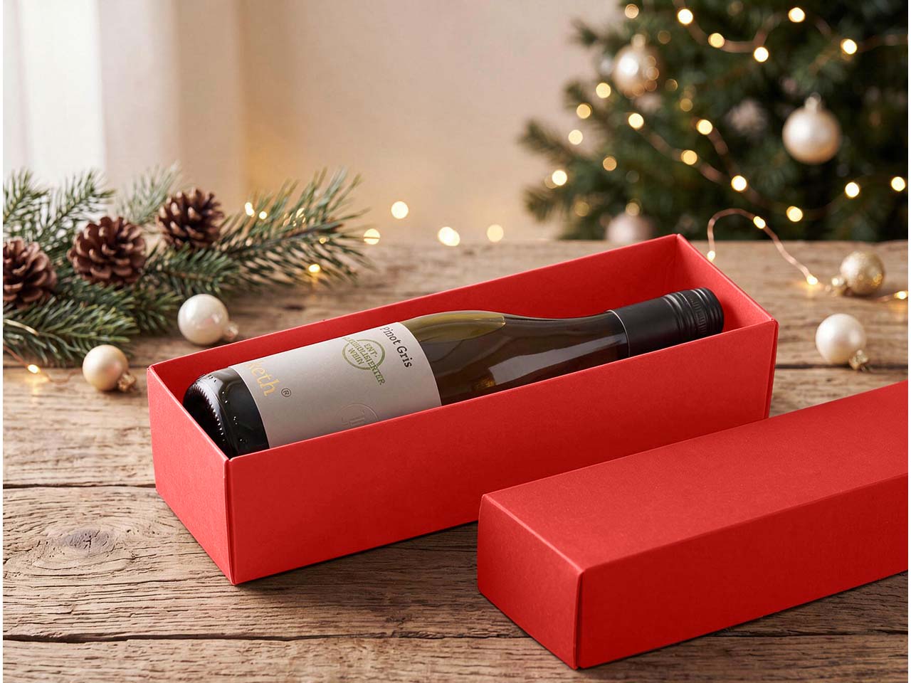 Keth Alkoholfreier Bio-Weißwein PINOT GRIS, 750 ml, in Geschenkverpackung
