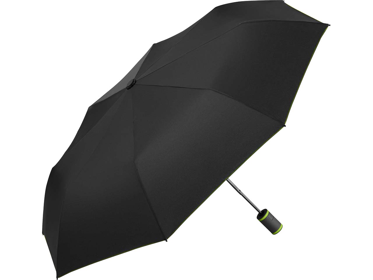 FARE Taschenschirm AC "Mini Style"  mit Automatik, schwarz-limette