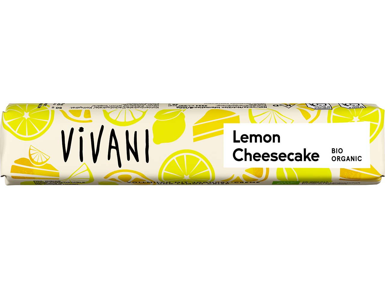VIVANI Bio-Schokoriegel "Lemon Cheesecake", 40 g
