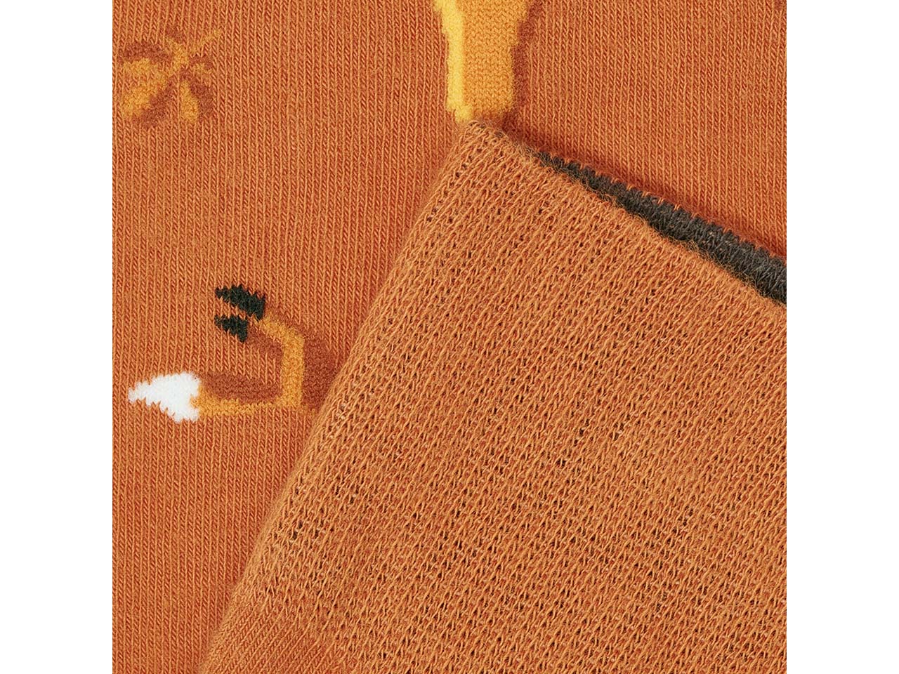 VON JUNGFELD Bio-Socken 'Acre', burnt orange, Gr. 39/42