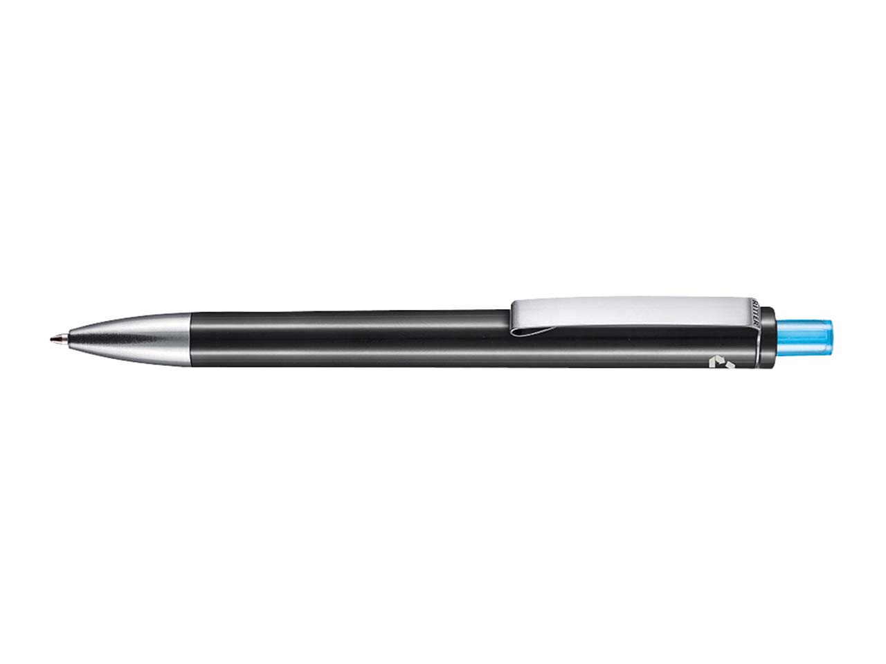 RITTER PEN Kugelschreiber 'EXOS RECYCLED' schwarz recycled/caribicblau