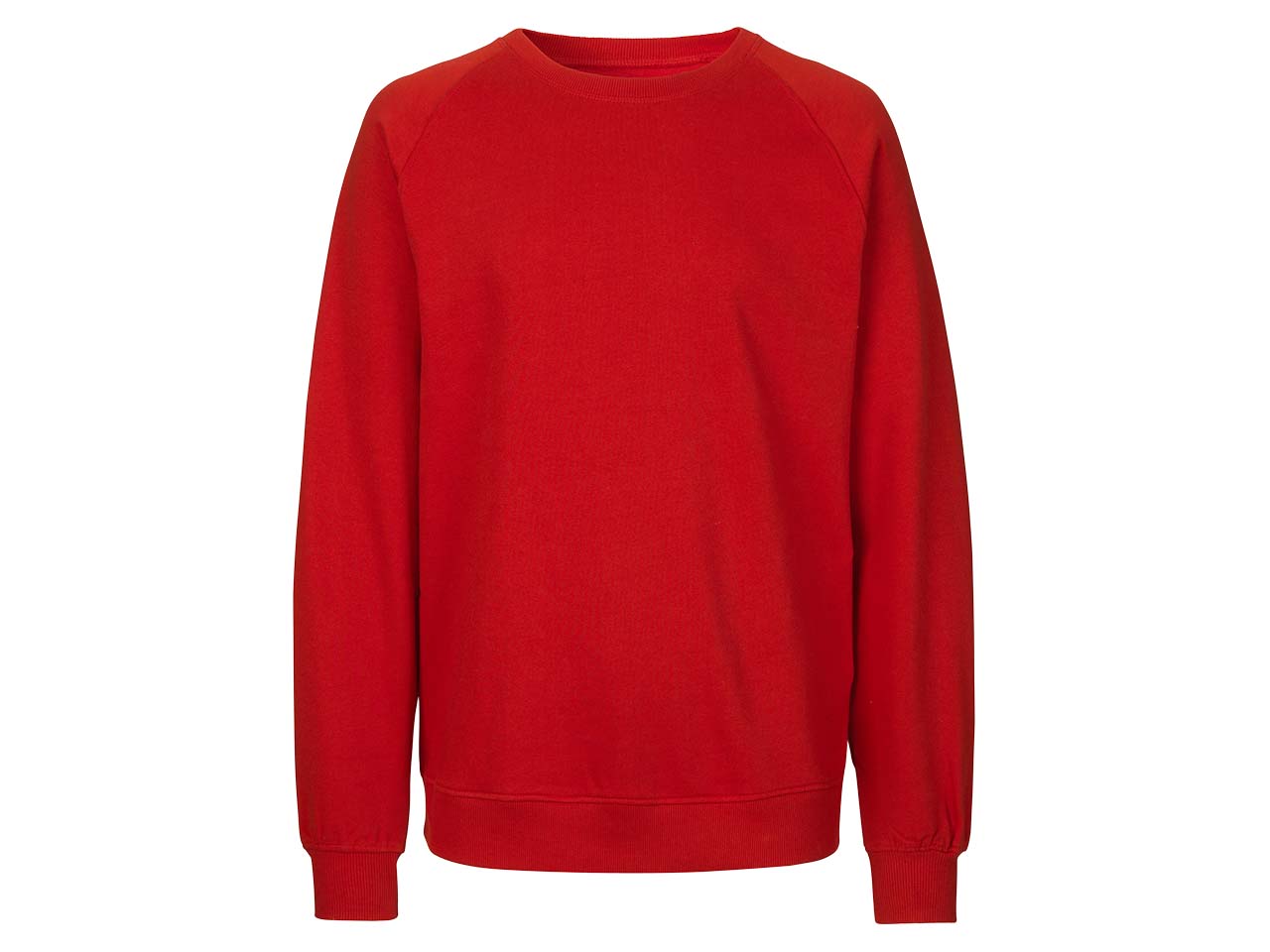 Neutral Bio-Unisex-Sweatshirt rot, Gr. XL